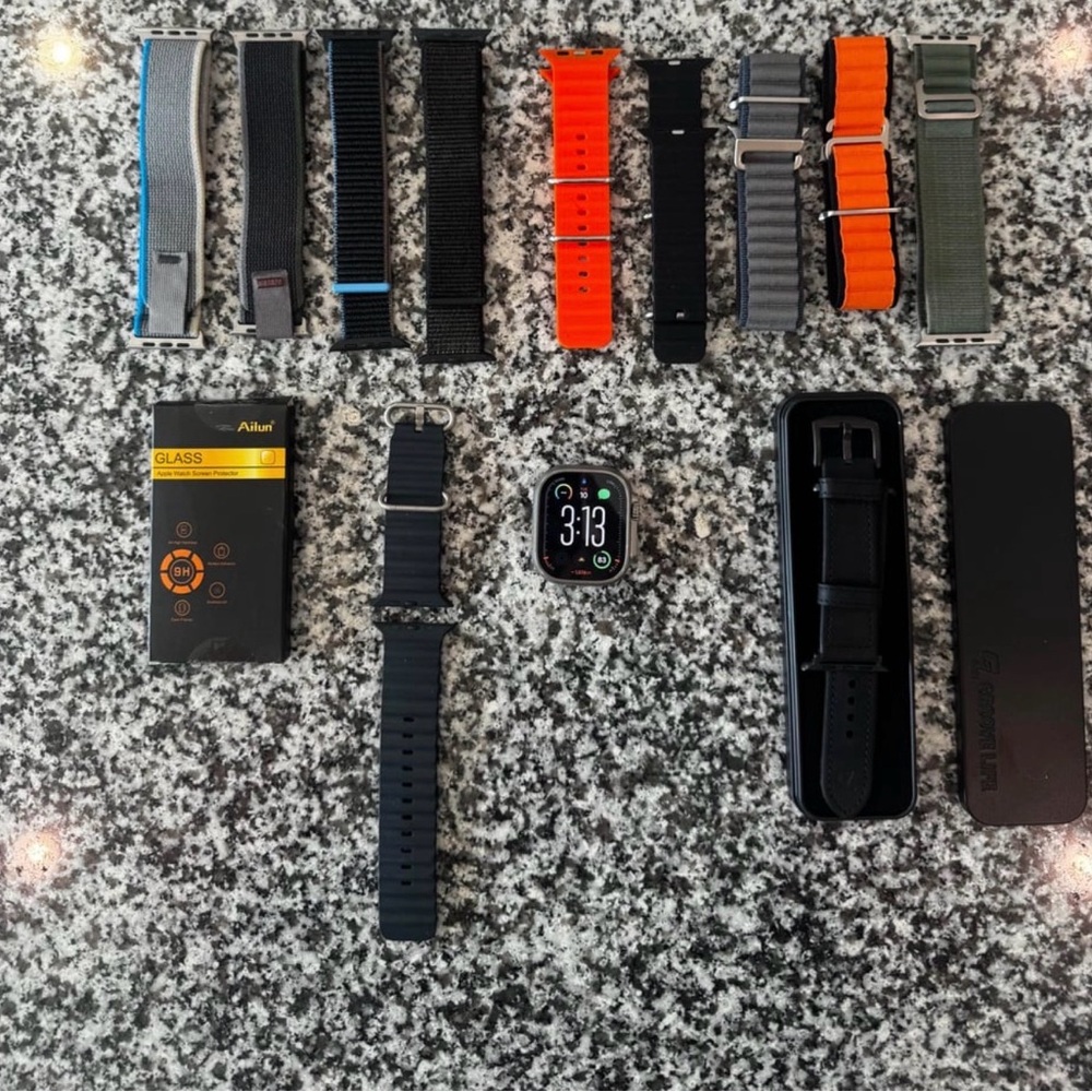 Apple Watch Ultra 1st Gen with Extras
